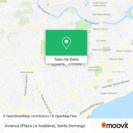 Avianca (Plaza La Avellana) map