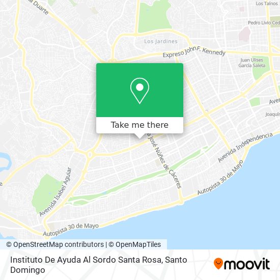 Mapa de Instituto De Ayuda Al Sordo Santa Rosa