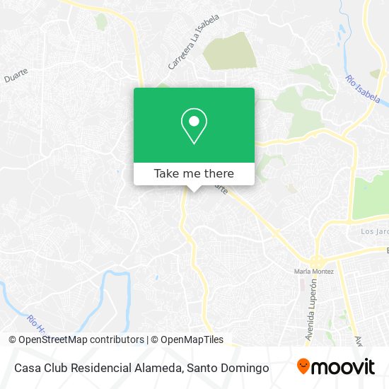 Casa Club  Residencial Alameda map