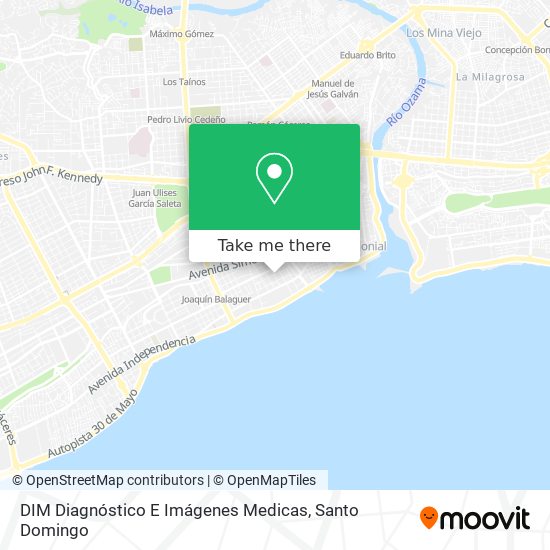 DIM Diagnóstico E Imágenes Medicas map