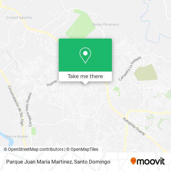 Parque Juan María Martinez map