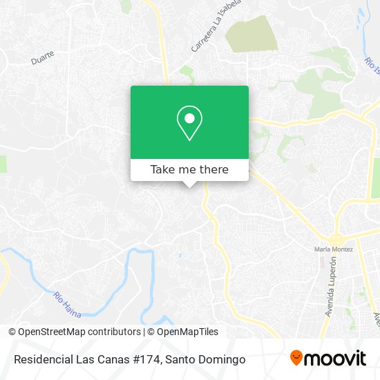 Residencial Las Canas #174 map