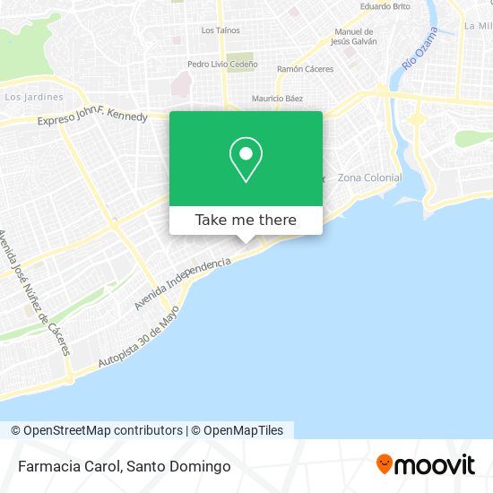 Mapa de Farmacia Carol