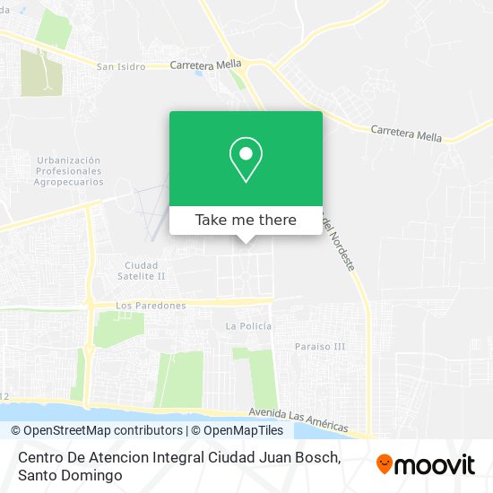 Centro De Atencion Integral Ciudad Juan Bosch map
