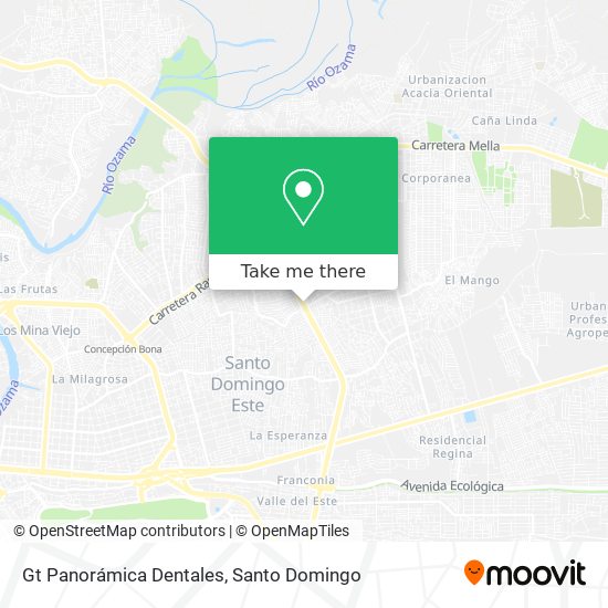 Gt Panorámica Dentales map