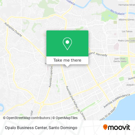 Opalo Business Center map