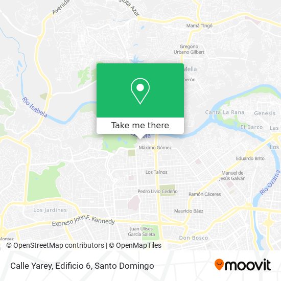 Calle Yarey, Edificio 6 map