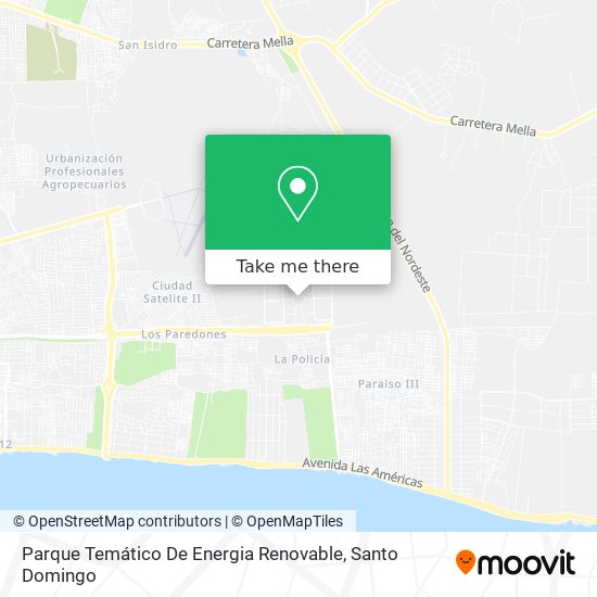 Parque Temático De Energia Renovable map