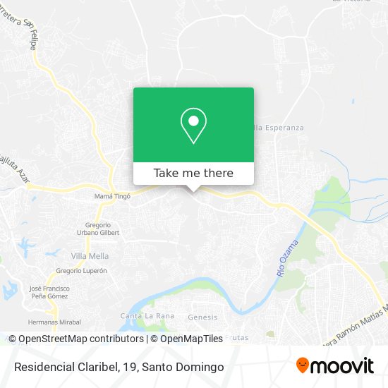 Residencial Claribel, 19 map