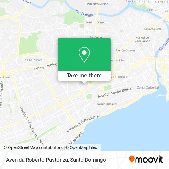 Avenida Roberto Pastoriza map