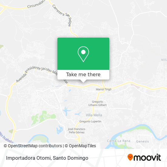 Importadora Otomi map