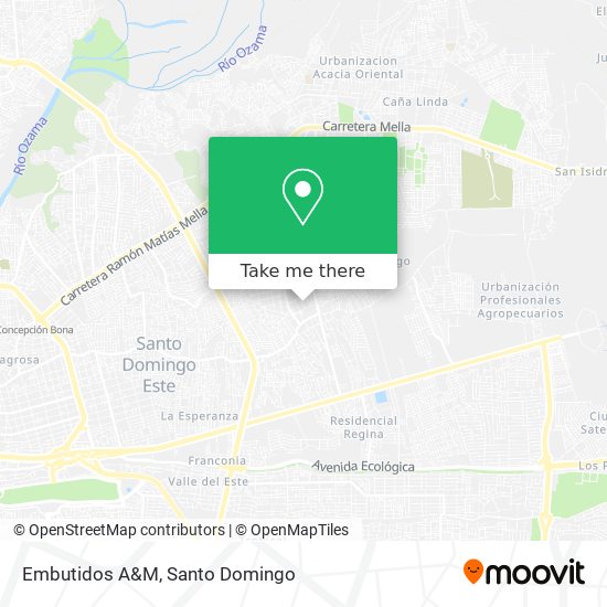 Mapa de Embutidos A&M