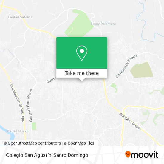 Mapa de Colegio San Agustín