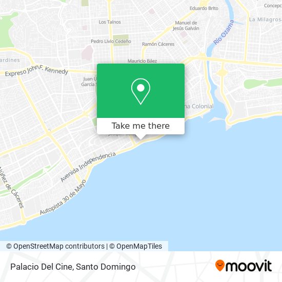 Palacio Del Cine map