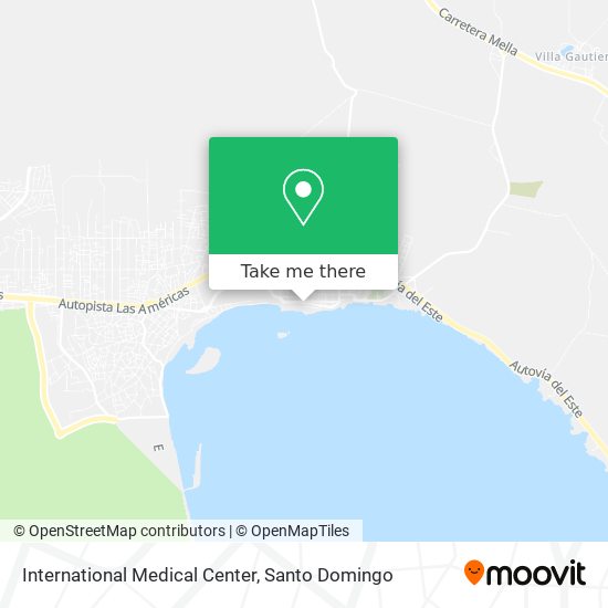 International Medical Center map