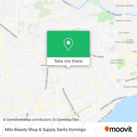 Milo Beauty Shop & Supply map