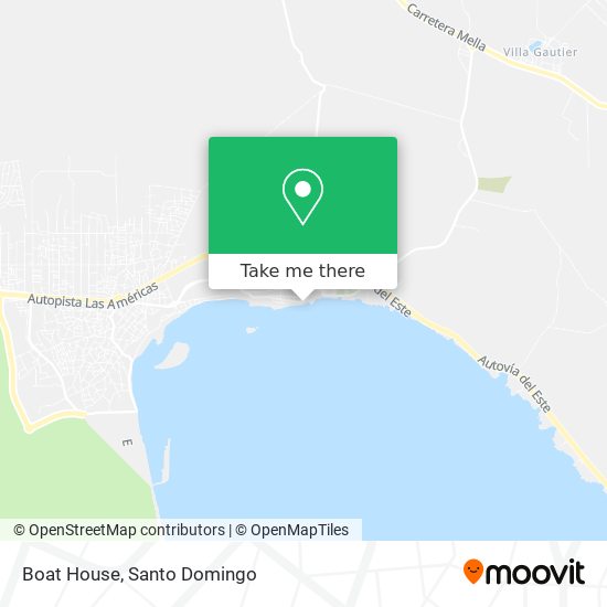 Mapa de Boat House