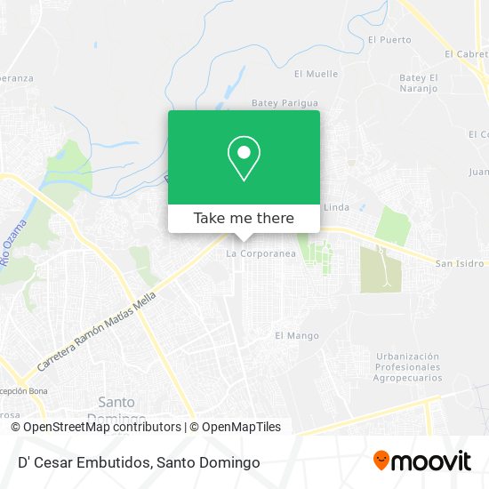 D' Cesar Embutidos map