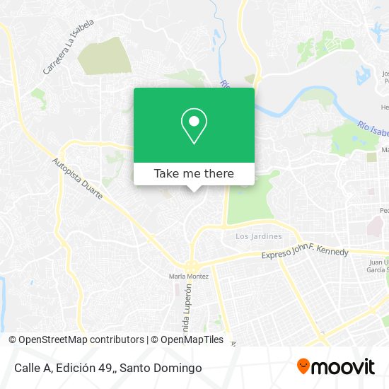 Calle A, Edición 49, map