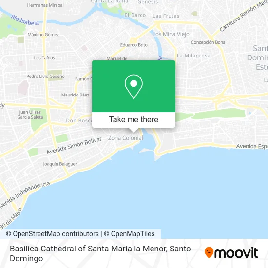 Mapa de Basilica Cathedral of Santa María la Menor