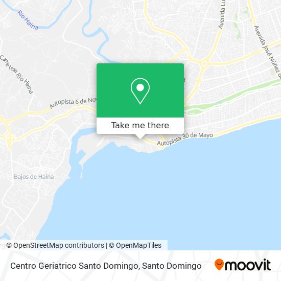 Centro Geriatrico Santo Domingo map