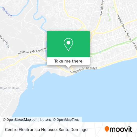 Centro Electrónico Nolasco map