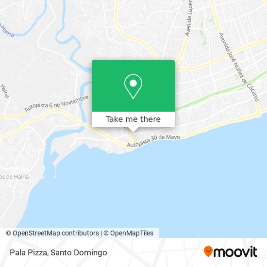 Pala Pizza map