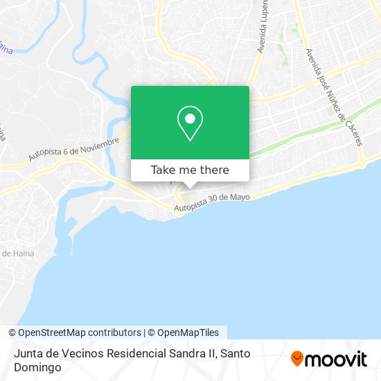 Junta de Vecinos Residencial Sandra II map