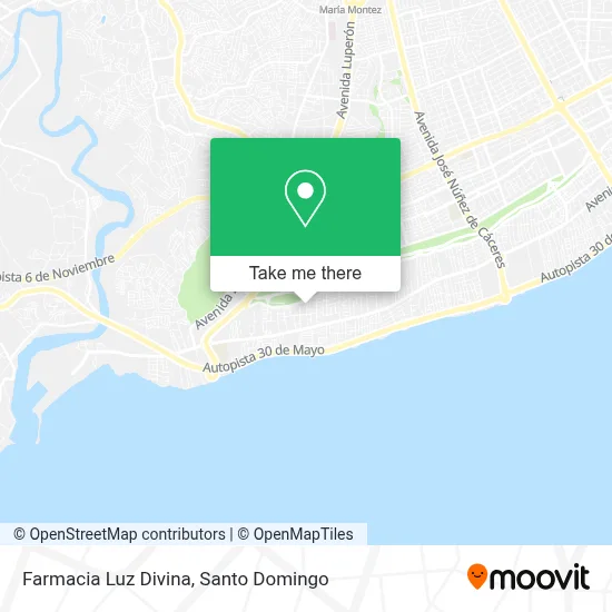 Farmacia Luz Divina map