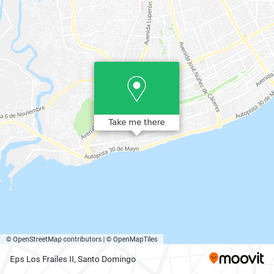 Eps Los Frailes II map
