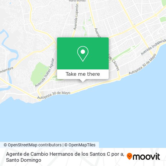 Agente de Cambio Hermanos de los Santos C por a map