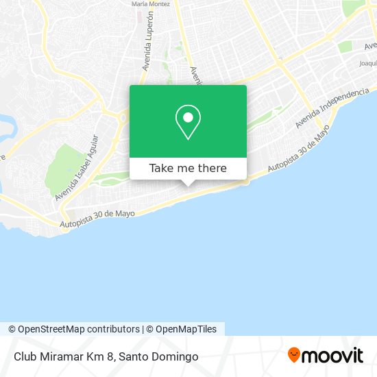 Club Miramar Km 8 map