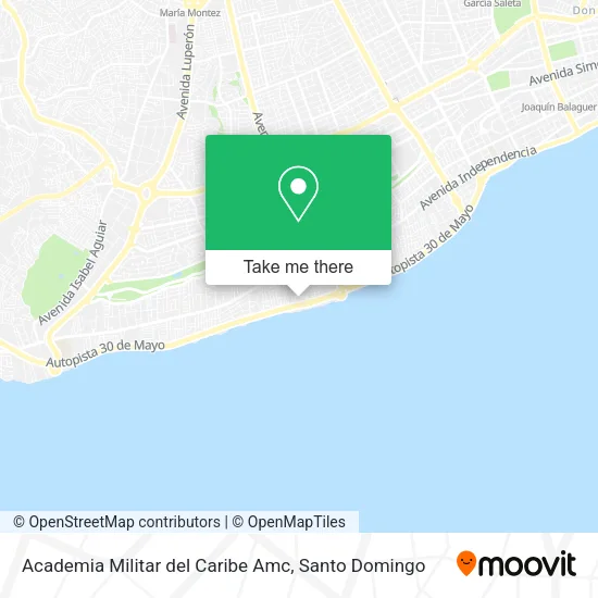 Mapa de Academia Militar del Caribe Amc