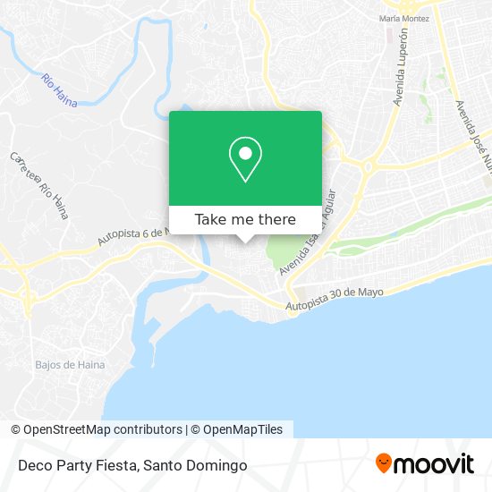 Deco Party Fiesta map