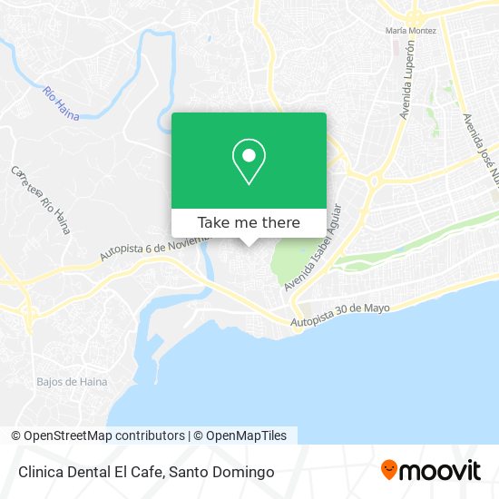 Clinica Dental El Cafe map