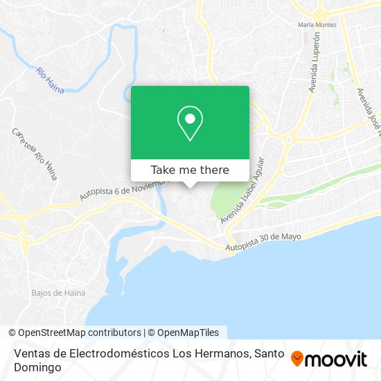 Mapa de Ventas de Electrodomésticos Los Hermanos