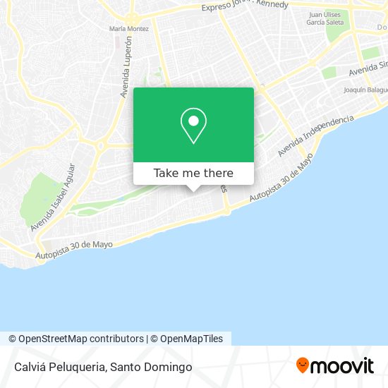 Calviá Peluqueria map