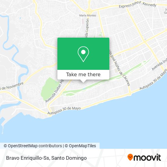 Bravo Enriquillo-Ss map