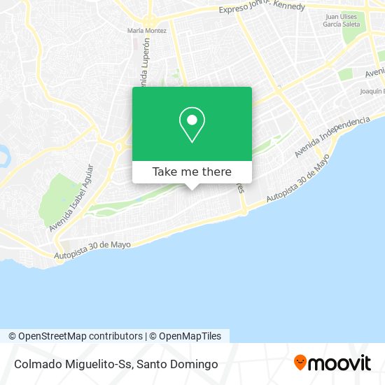 Colmado Miguelito-Ss map