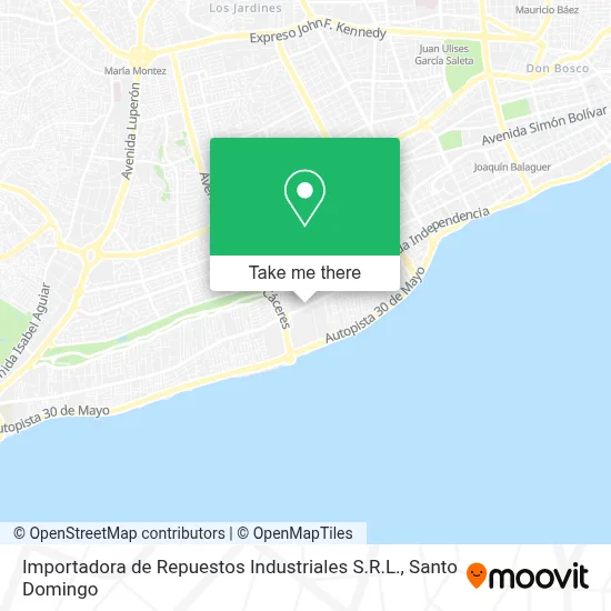Importadora de Repuestos Industriales S.R.L. map