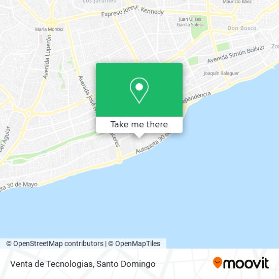 Venta de Tecnologias map