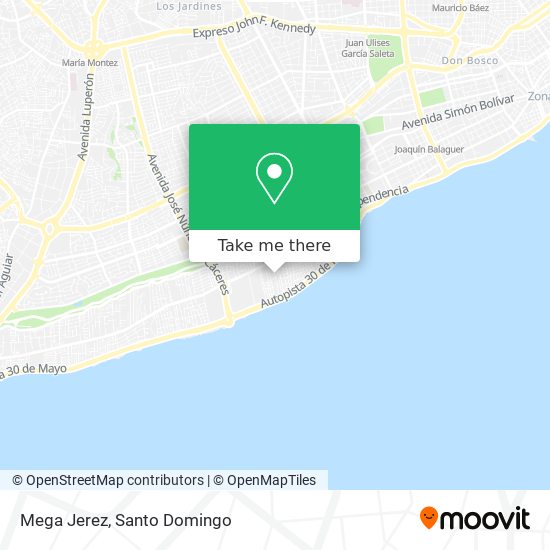 Mega Jerez map