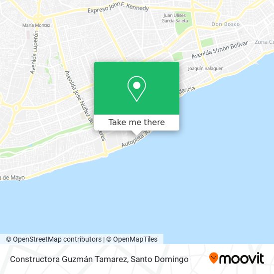 Constructora Guzmán Tamarez map