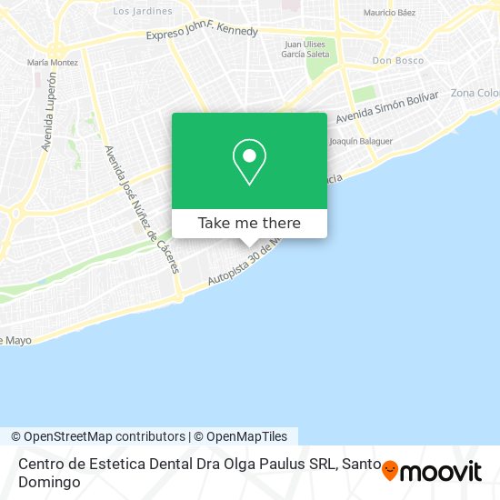 Centro de Estetica Dental Dra Olga Paulus SRL map
