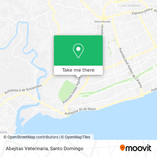 Abejitas Veterinaria map