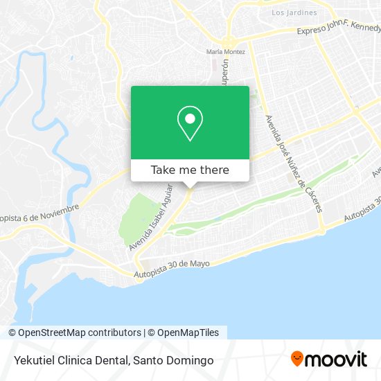 Yekutiel Clinica Dental map