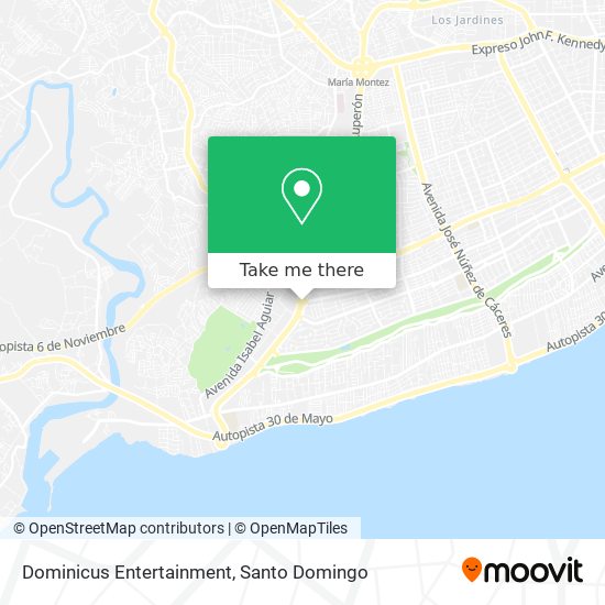 Dominicus Entertainment map