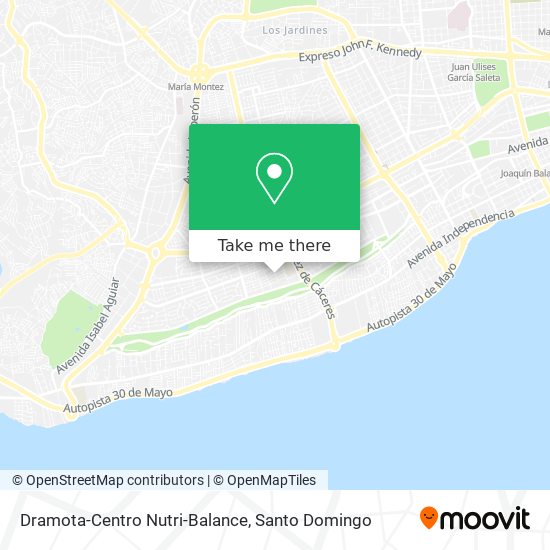 Dramota-Centro Nutri-Balance map