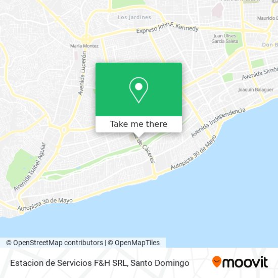 Estacion de Servicios F&H SRL map