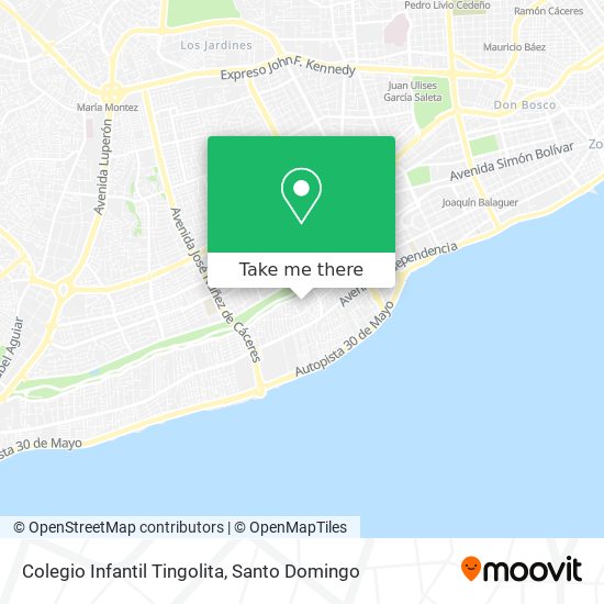 Colegio Infantil Tingolita map